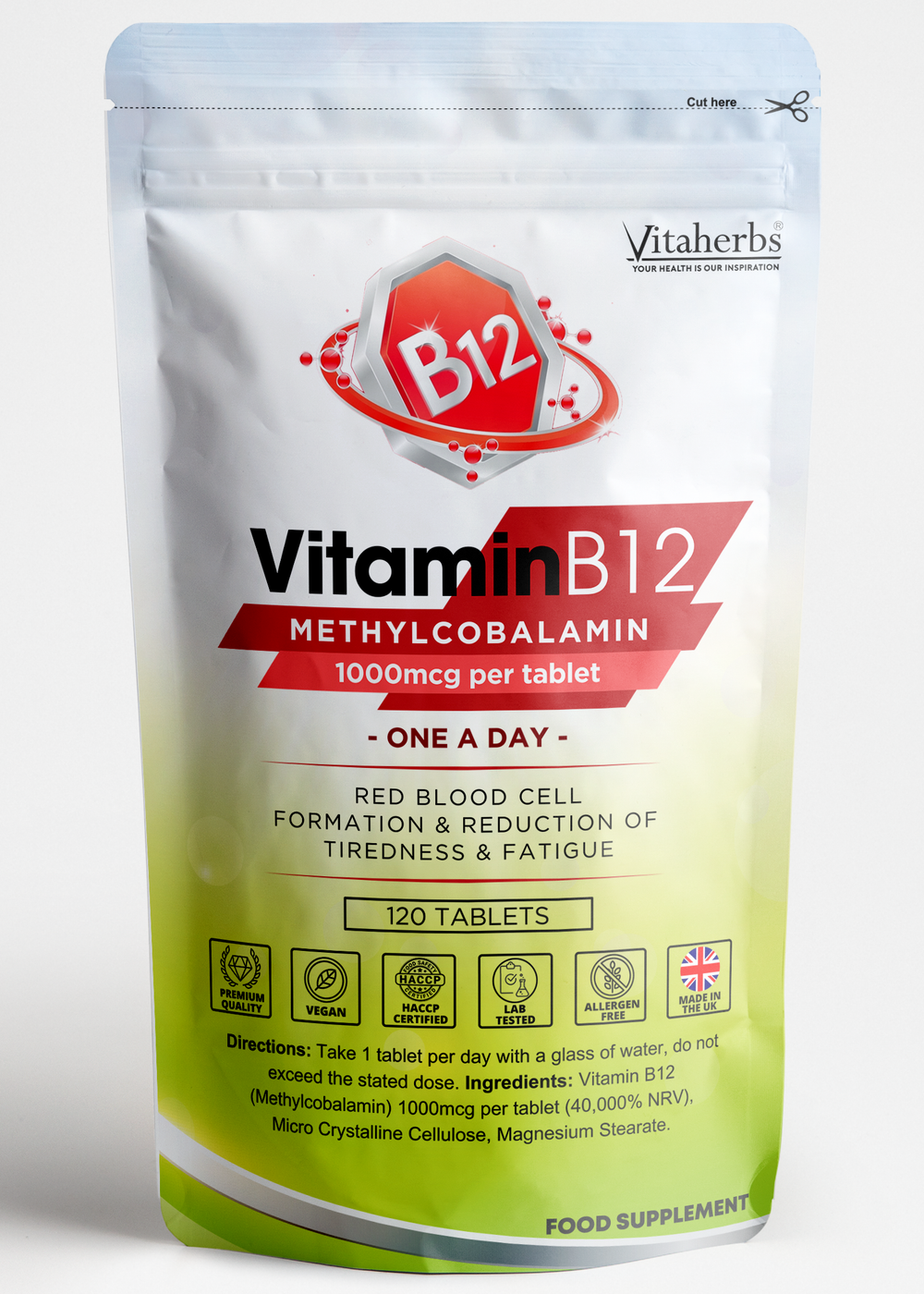 Vitamin B12 1000mcg tablets