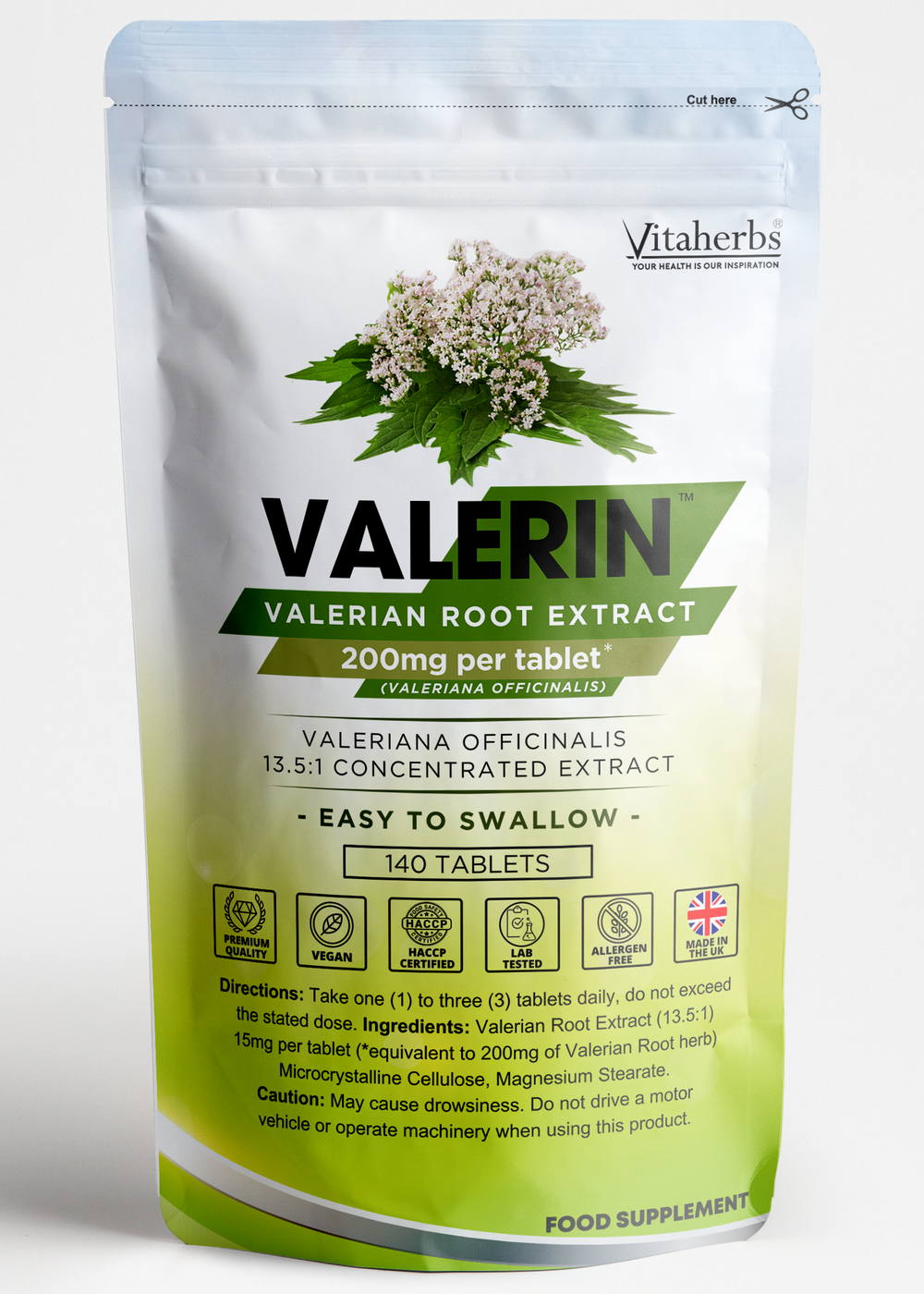 Valerin | Valerian Root 200mg Extract