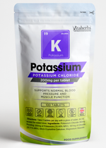 Potassium 200mg tablets