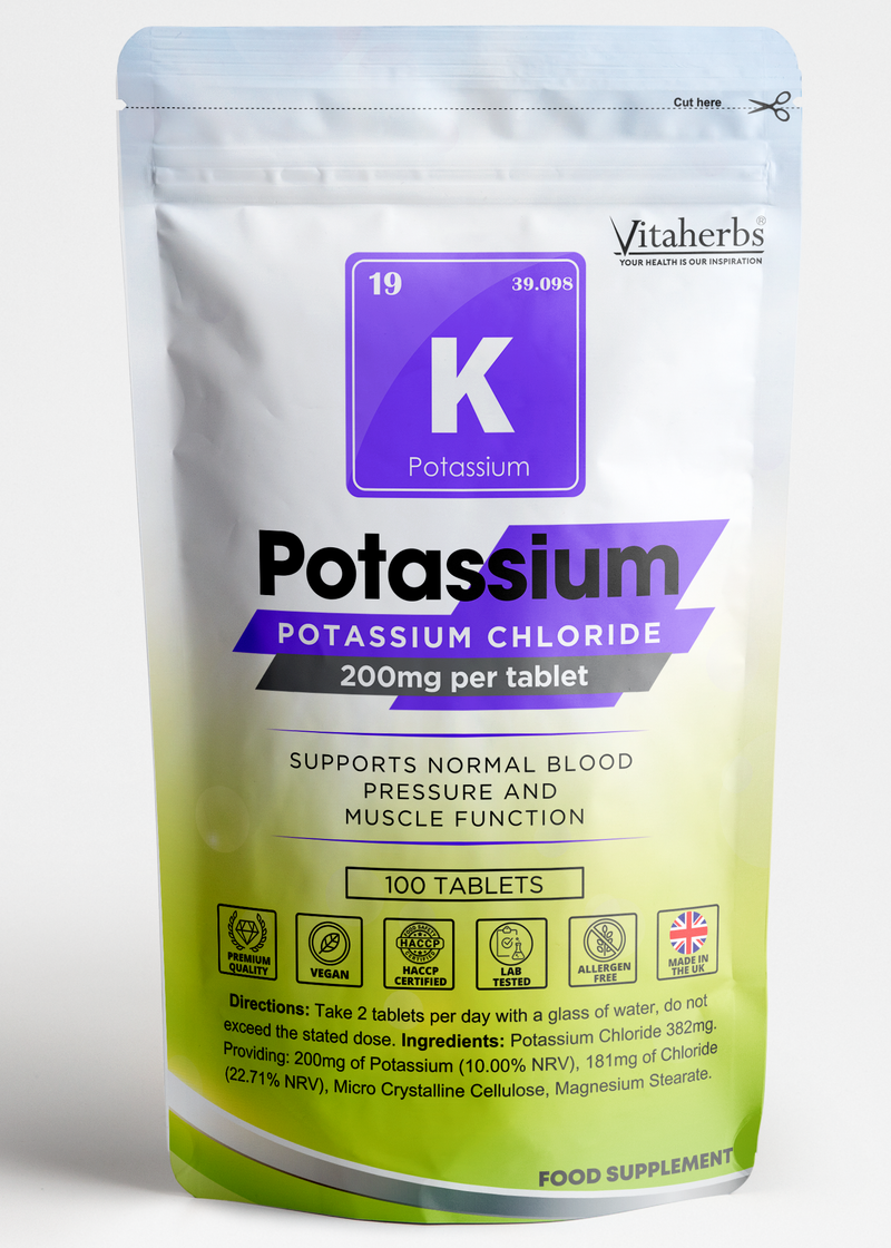 Potassium 200mg tablets