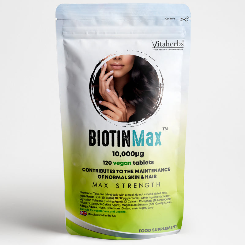 BiotinMax 10,000mcg Tablets