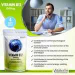 Vitamin B12 1000ug tablets